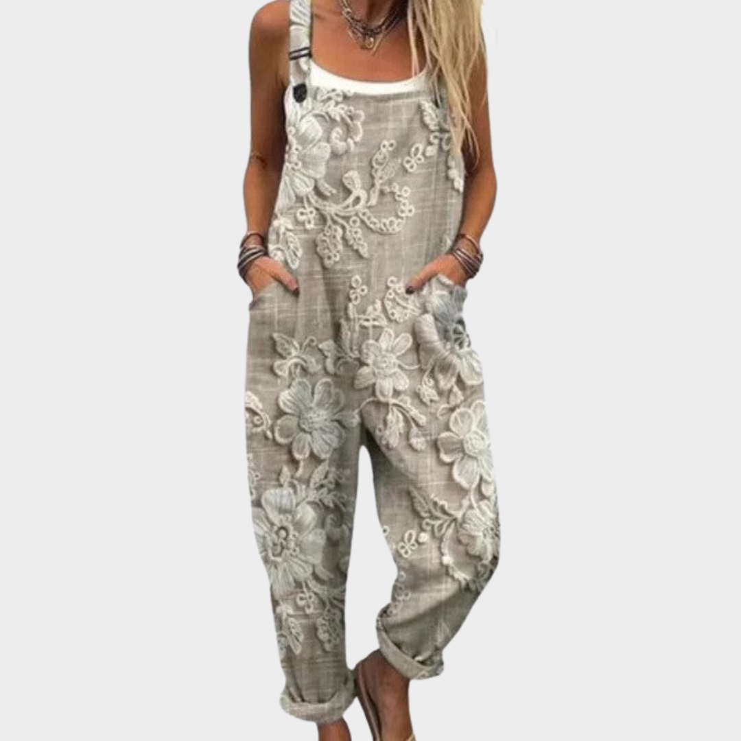 Entspannter Latzhose Jumpsuit