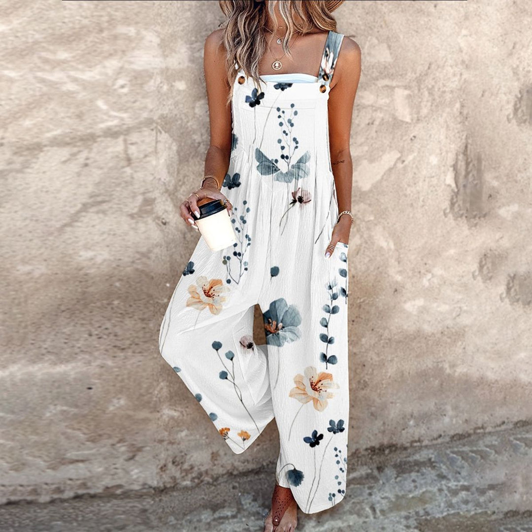 Lässiger Latzhose-Jumpsuit