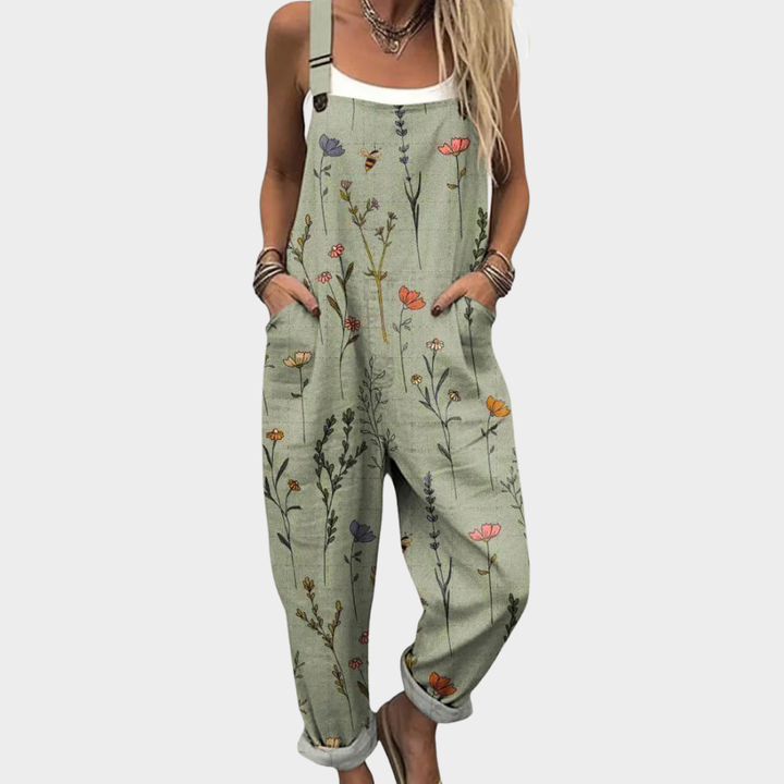 Lässiger Latzhose-Jumpsuit