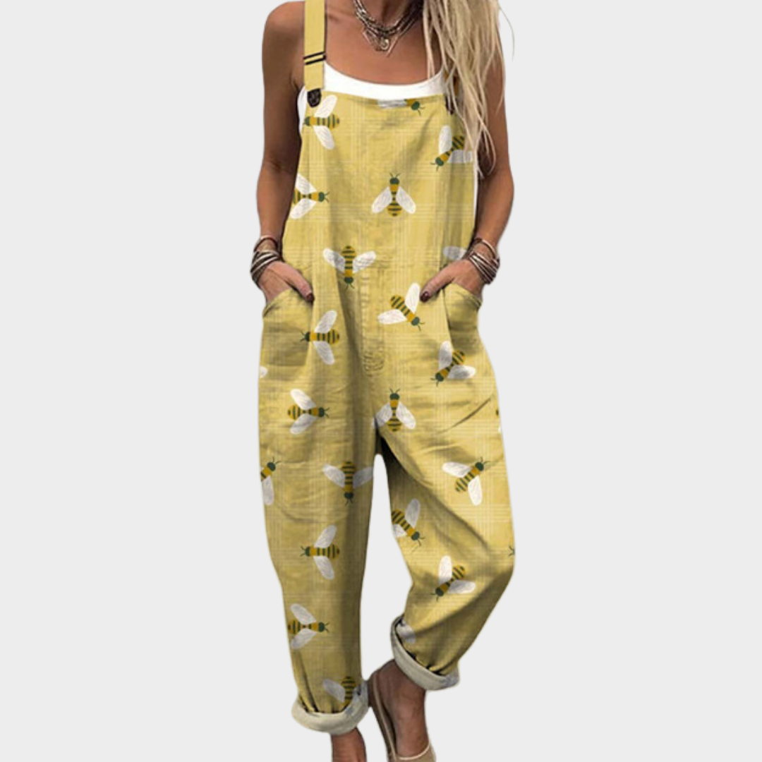Entspanntes Latzkleid