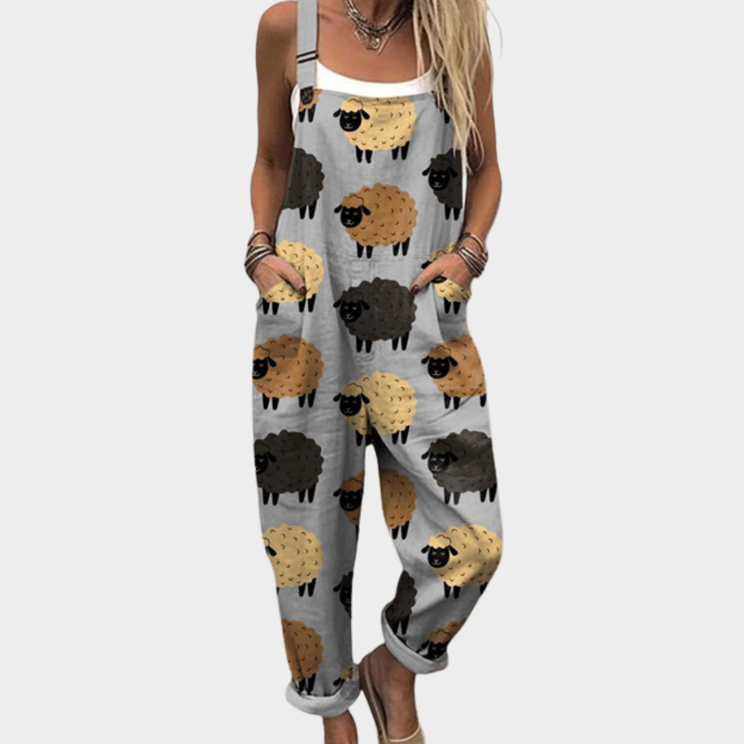 Entspannter Latzhose-Overall