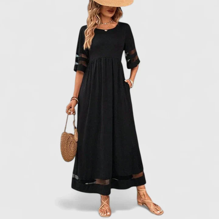 Delymarina | Elegantes Midi-Kleid