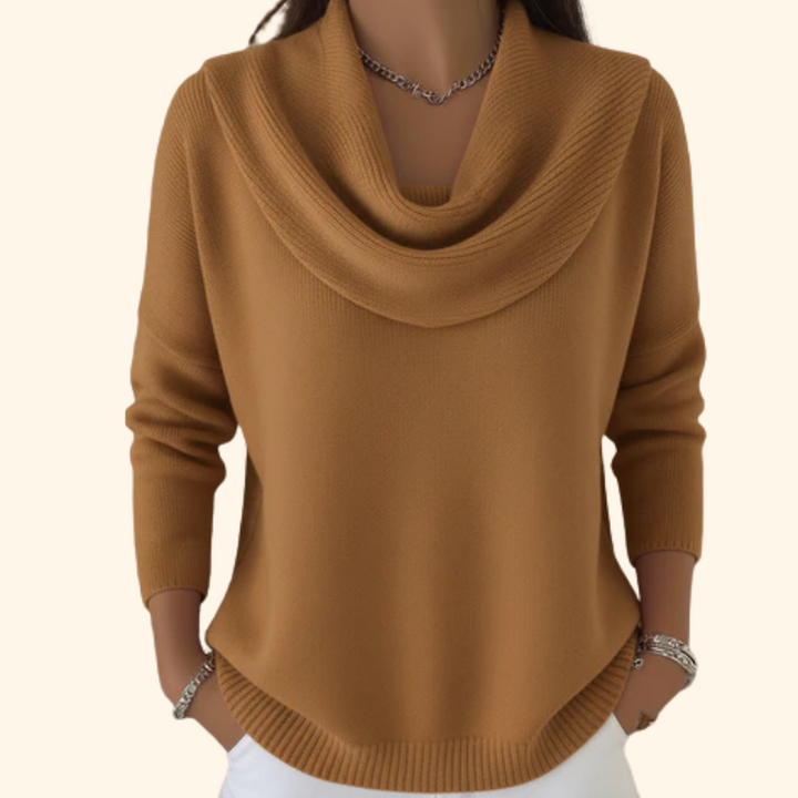 Elisa - Pullover mit Kragen