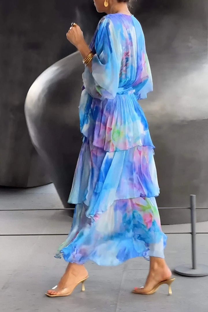 Amalia™ Elegantes Bohemian Maxi Kleid