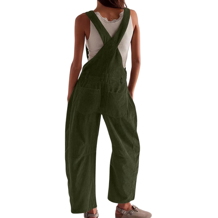 Cara – Müheloser weiter Bein Overall Jumpsuit