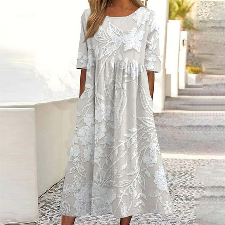 Delilah™ Klassisches Midi-Kleid