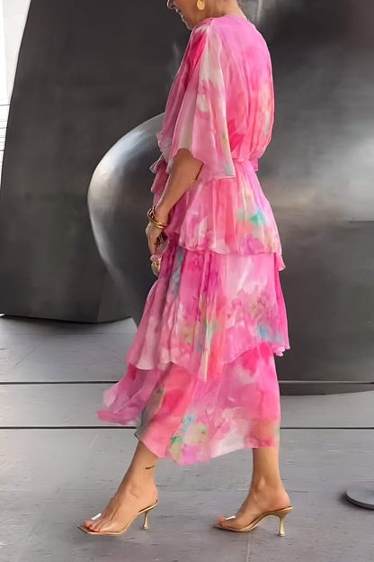 Amalia™ Elegantes Bohemian Maxi Kleid