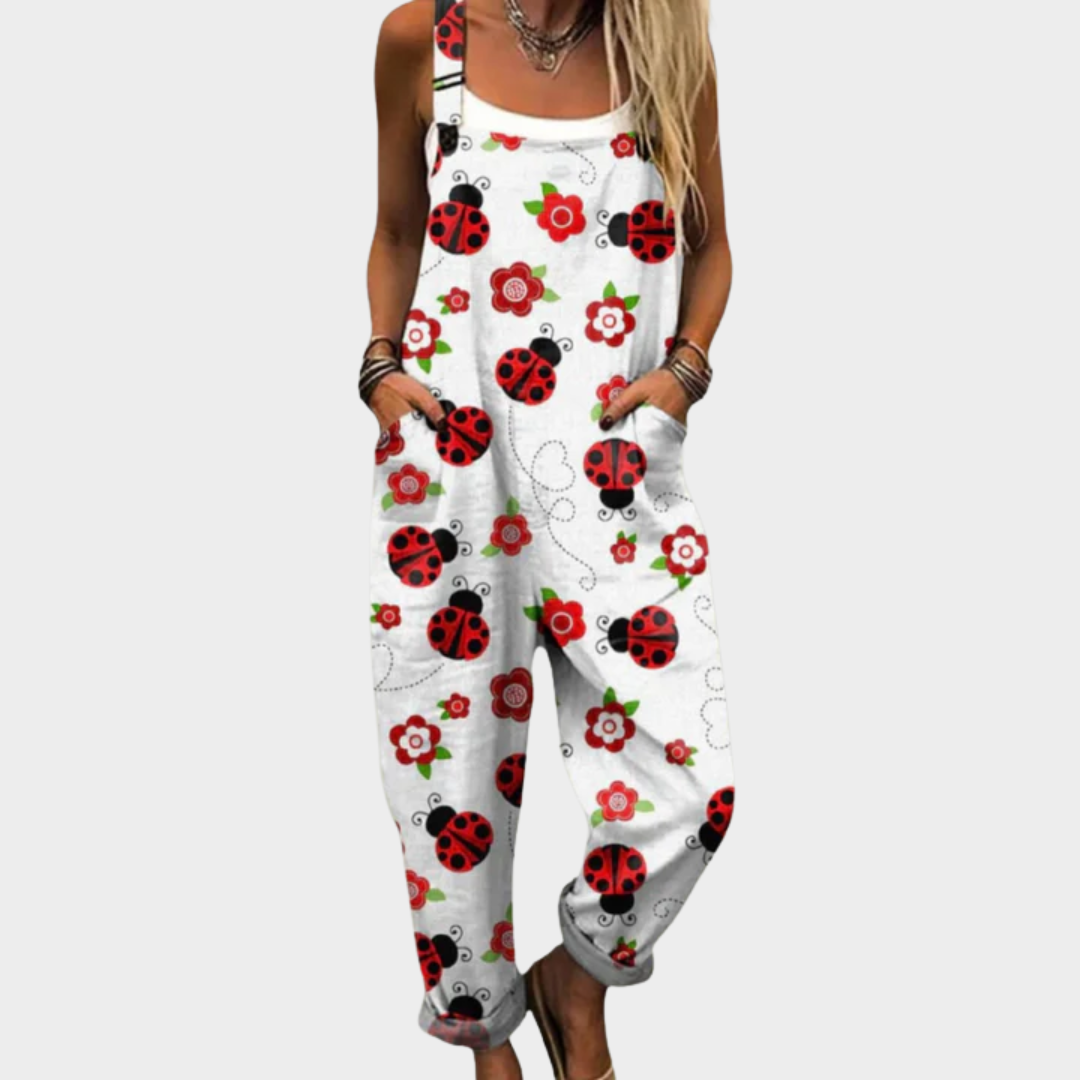 Entspannter Latzhose Jumpsuit