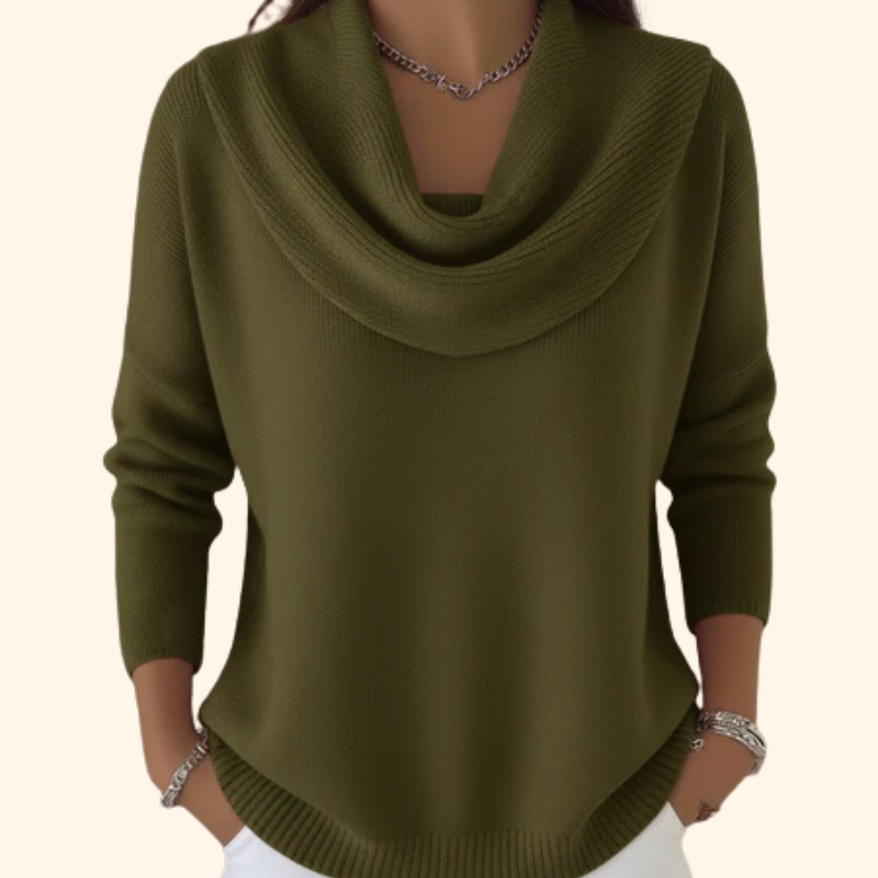 Elisa - Pullover mit Kragen