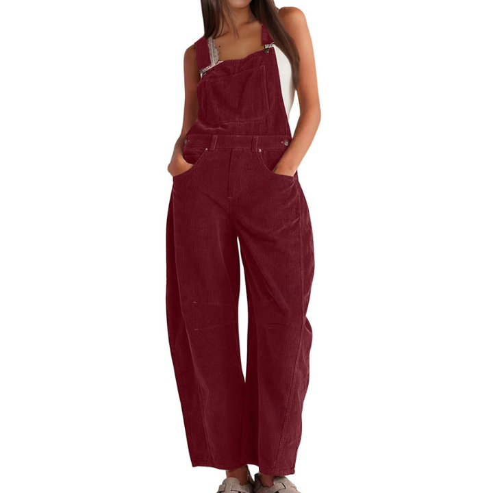Cara – Müheloser weiter Bein Overall Jumpsuit