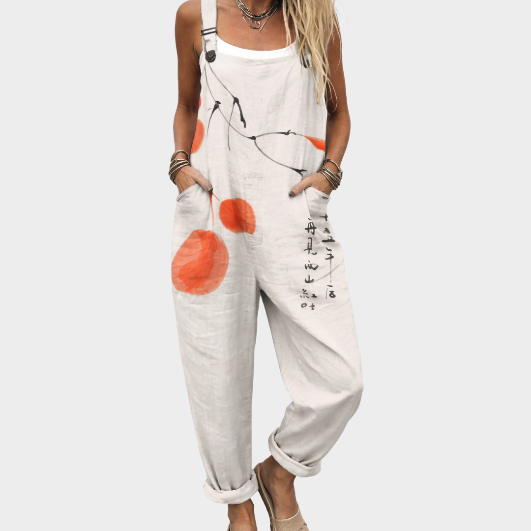 Lässiger Latzhose-Jumpsuit