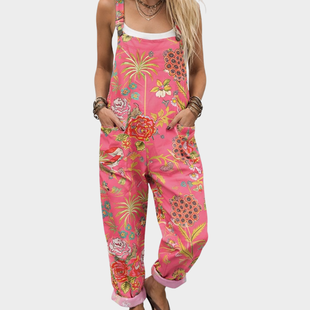 Entspannter Latzhose-Jumpsuit
