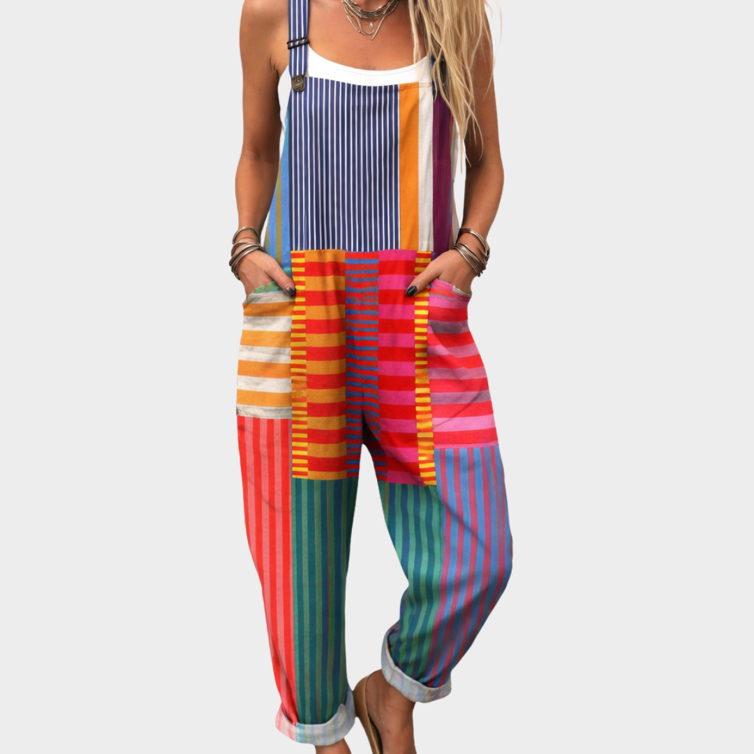 Entspannter Latzhose Jumpsuit