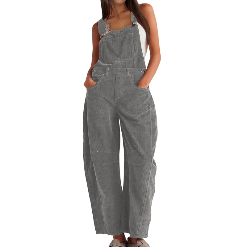 Cara – Müheloser weiter Bein Overall Jumpsuit