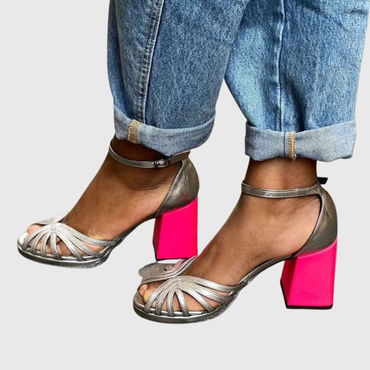 Isabella | Neon Blockabsätze