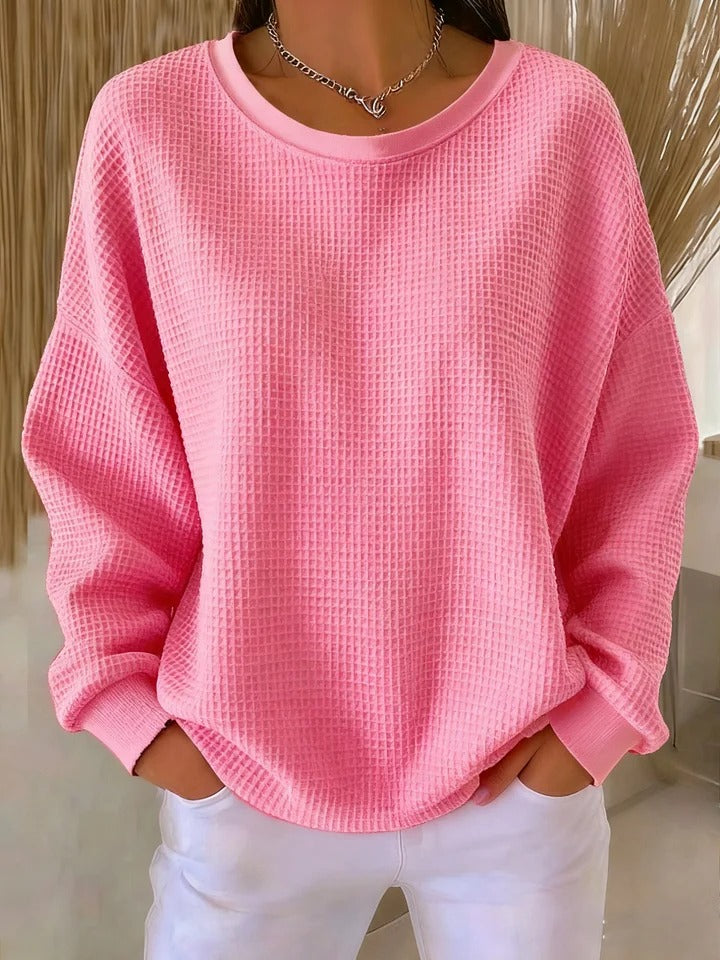 Elora - Texturiertes Sweatshirt für Damen