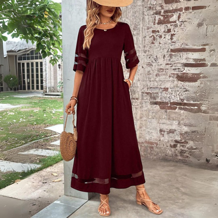 Arianna™ Figurbetontes Midi-Kleid