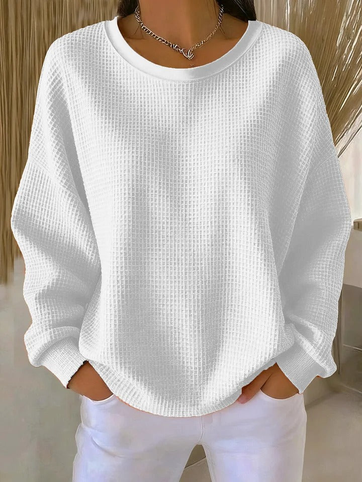 Elora - Texturiertes Sweatshirt für Damen