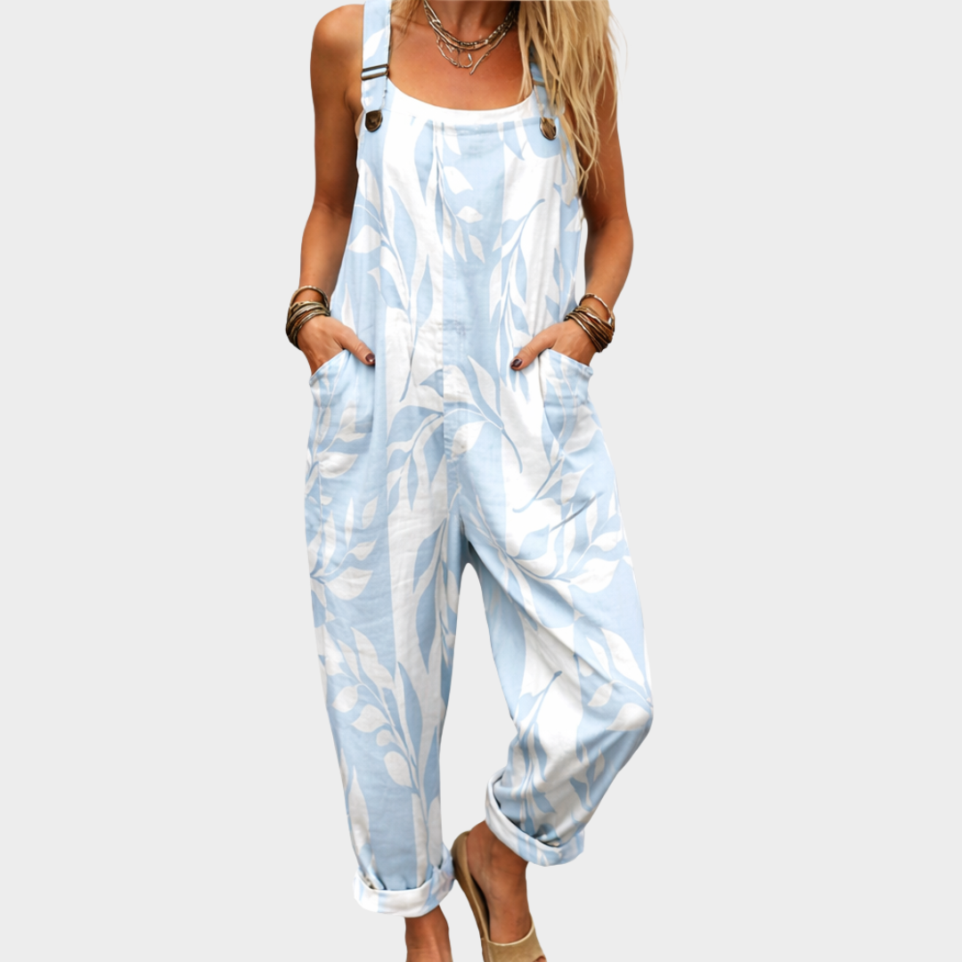 Entspannter Latzhosen-Jumpsuit