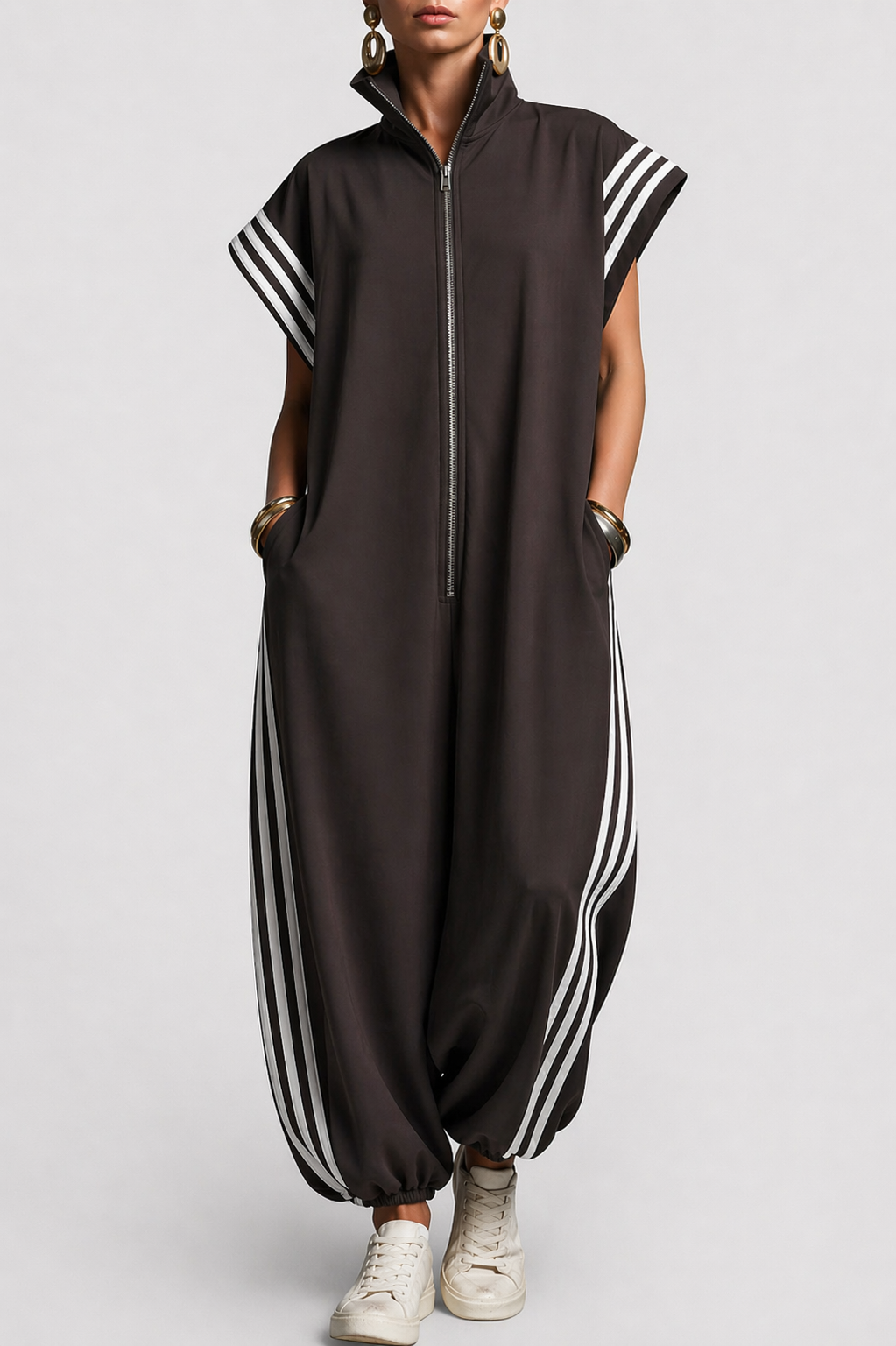 Valentina | Jumpsuit mit Reißverschluss