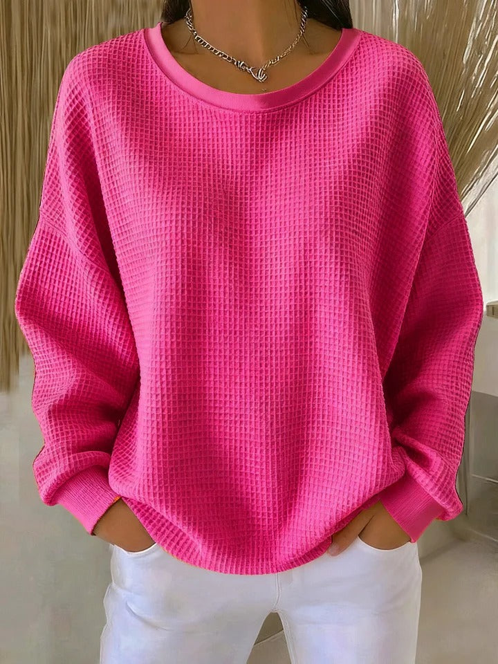 Elora - Texturiertes Sweatshirt für Damen