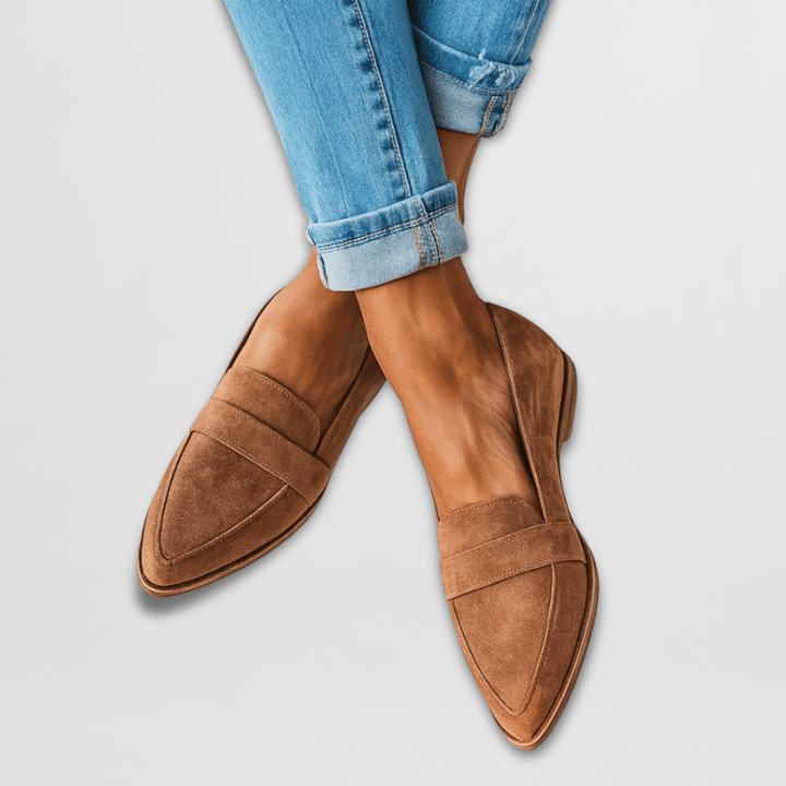 Helen | Orthopädische Wildleder Loafer