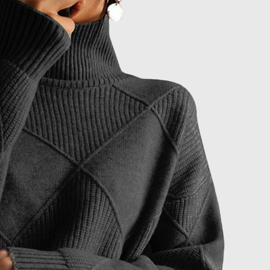 Lunelle - Weicher Rollkragenpullover