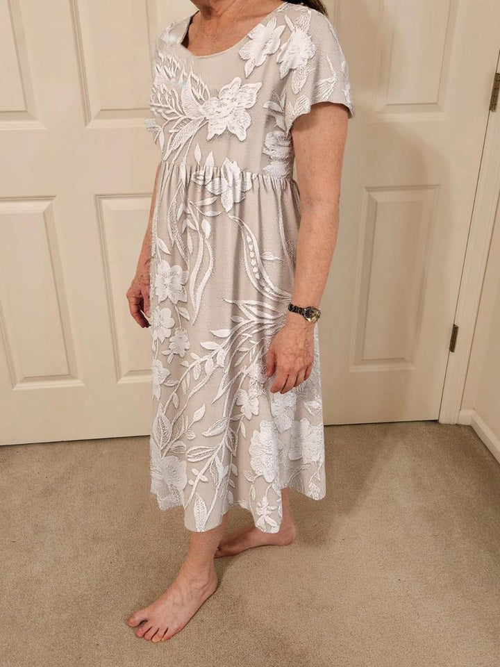 Delilah™ Klassisches Midi-Kleid
