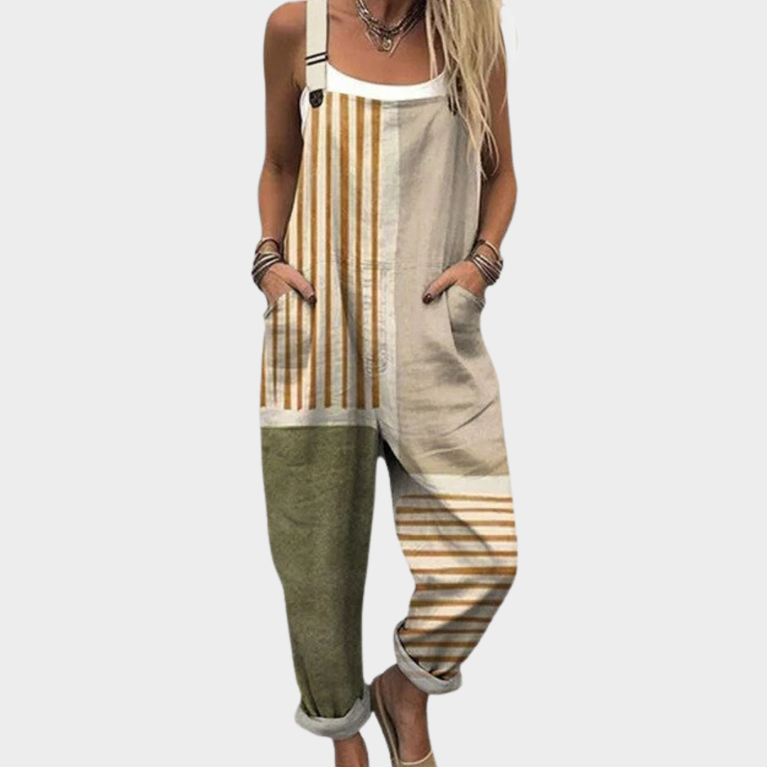 Lässiger Latzhose-Jumpsuit