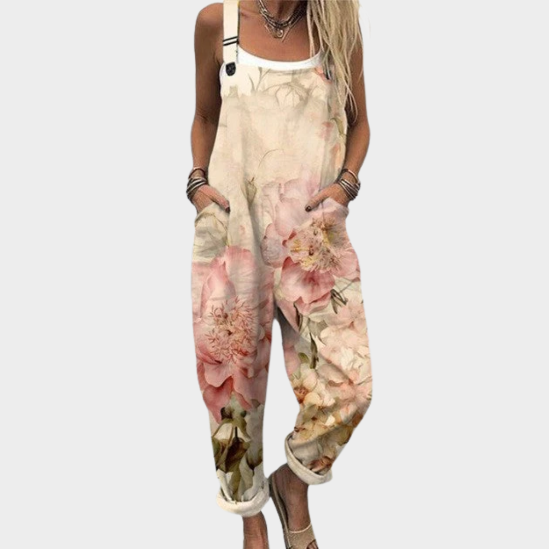 Lässiger Latzhose-Jumpsuit