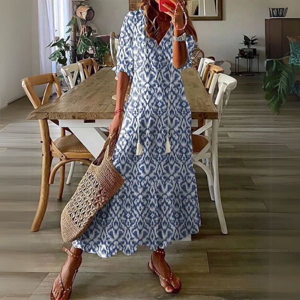 Paisley™ Schickes Boho-Midi-Kleid