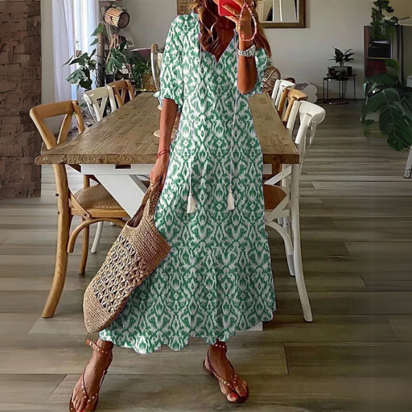 Paisley™ Schickes Boho-Midi-Kleid