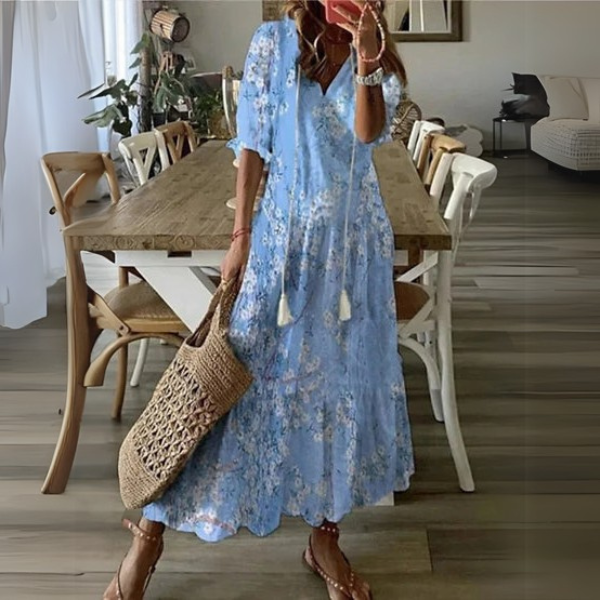 Paisley™ Schickes Boho-Midi-Kleid