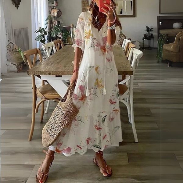Paisley™ Schickes Boho-Midi-Kleid