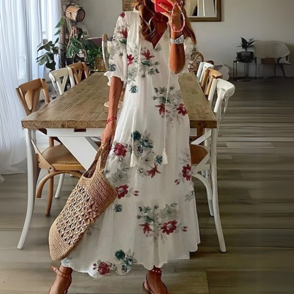 Paisley™ Schickes Boho-Midi-Kleid