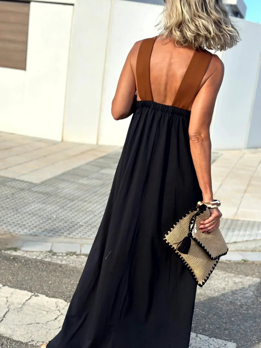 Charlotte™ Elegantes Kleid mit offenem Rücken