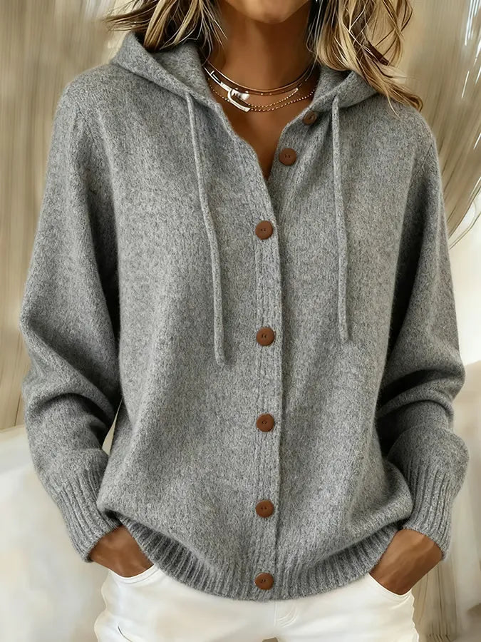 Melanie - Gemütlicher Knopf-Cardigan