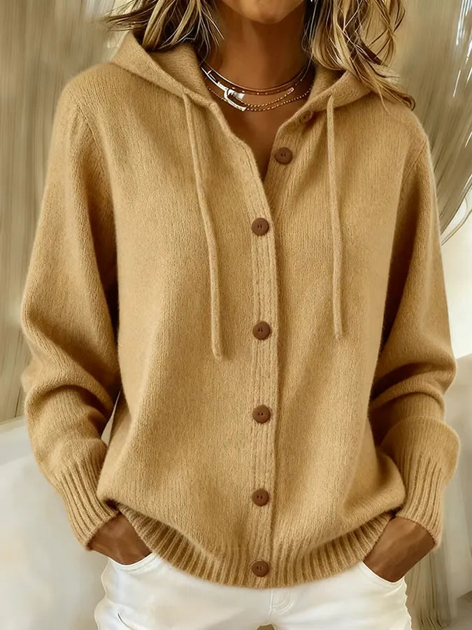 Melanie - Gemütlicher Knopf-Cardigan