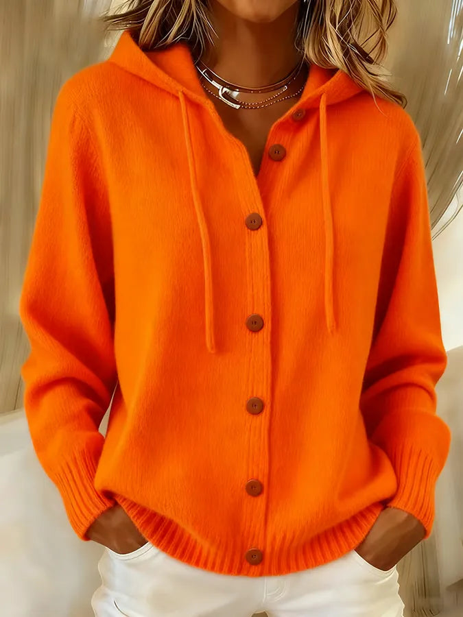 Melanie - Gemütlicher Knopf-Cardigan