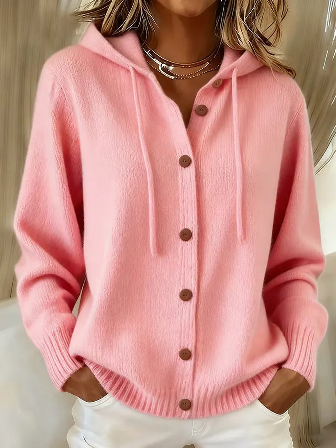 Melanie - Gemütlicher Knopf-Cardigan
