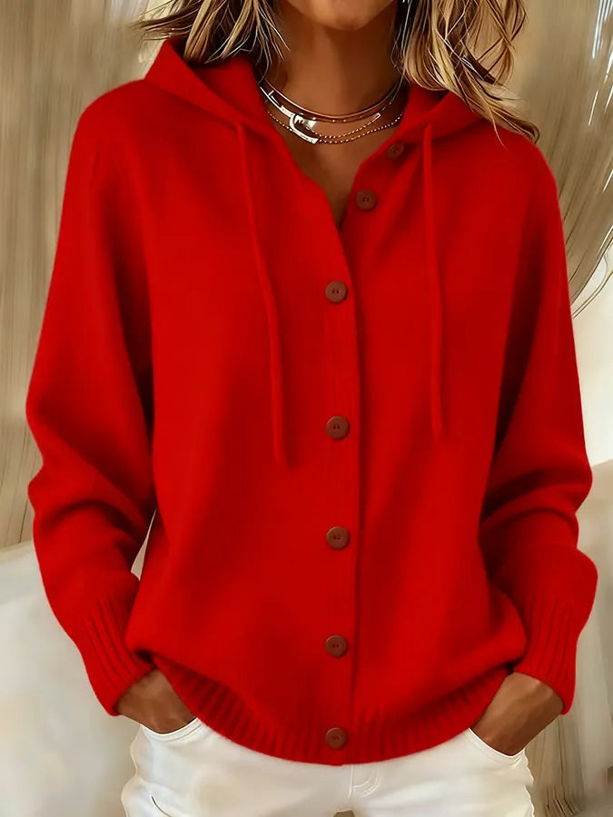 Melanie - Gemütlicher Knopf-Cardigan