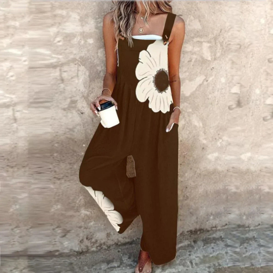 Lässiger Latzhose-Jumpsuit