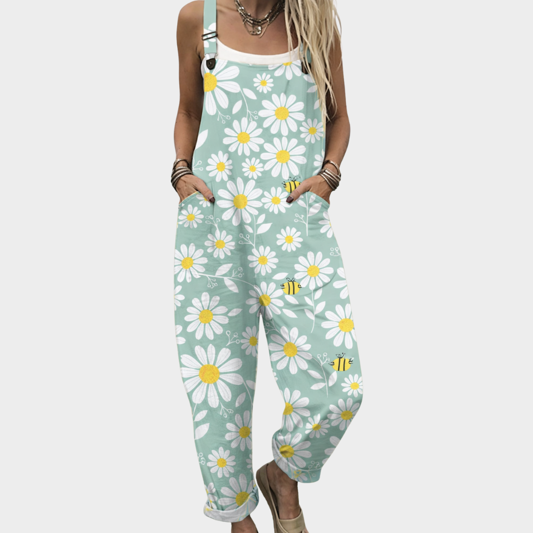 Lässiger Latzhose-Jumpsuit