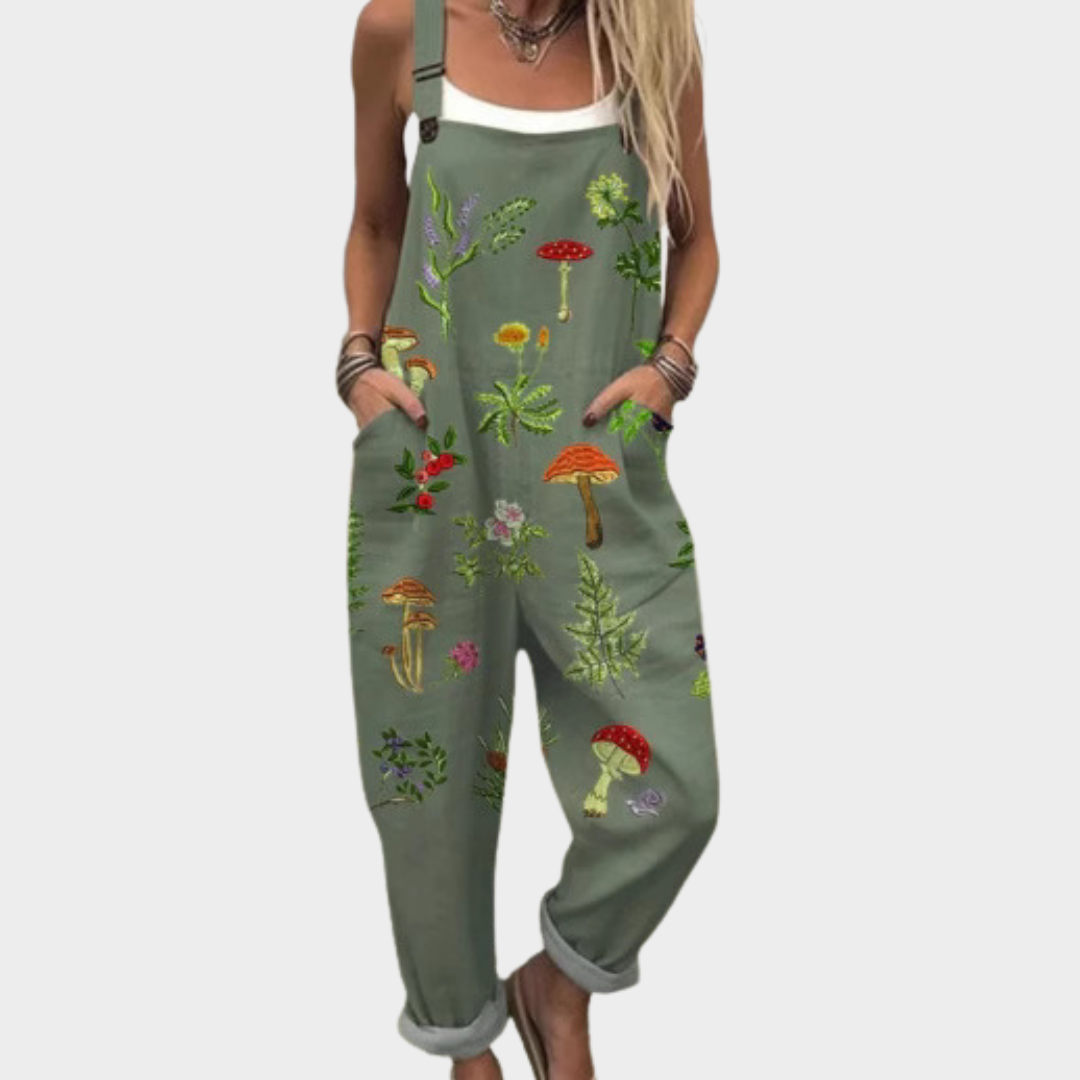 Entspannter Latzhose-Jumpsuit