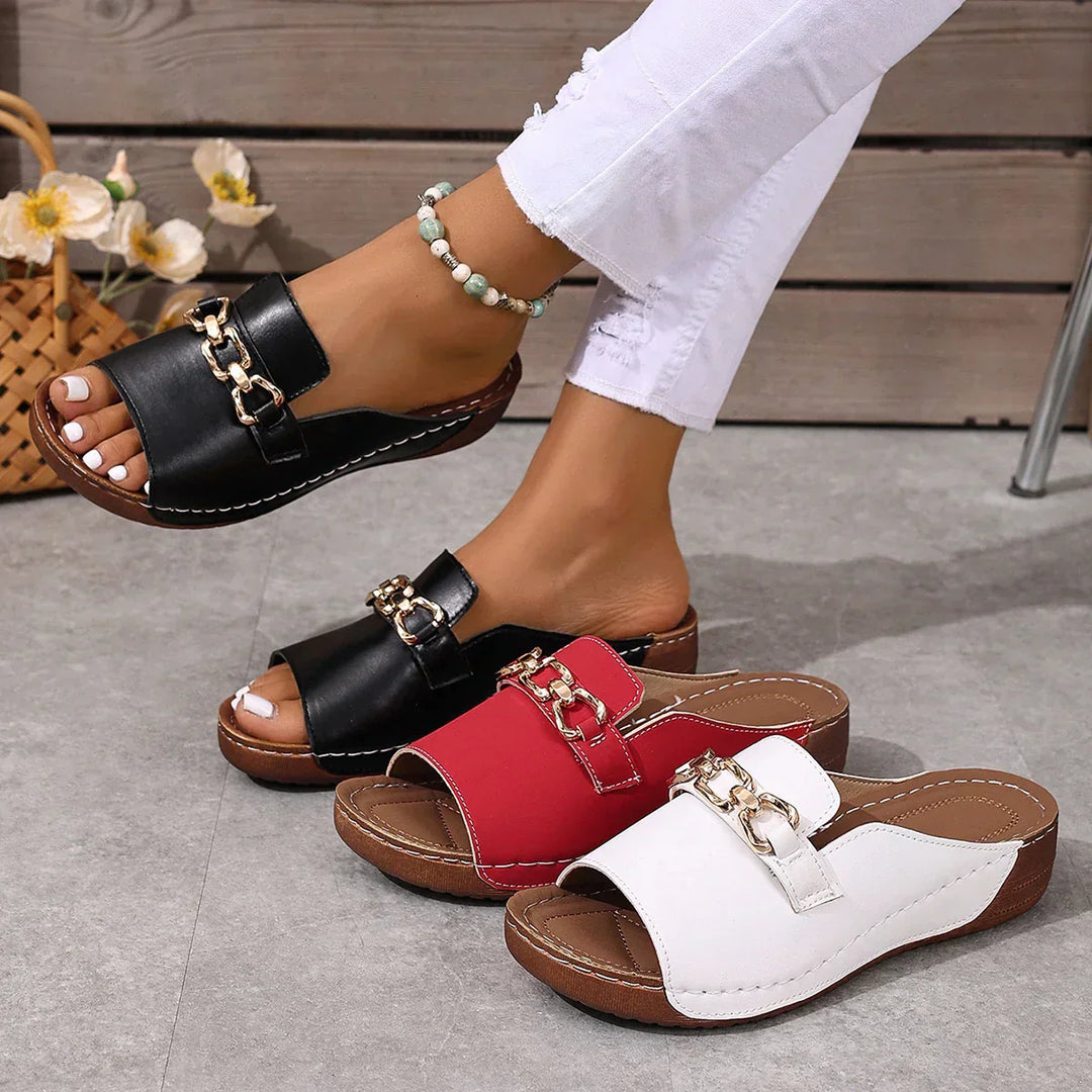 Kiara™ Orthopädische Keilabsatzsandalen
