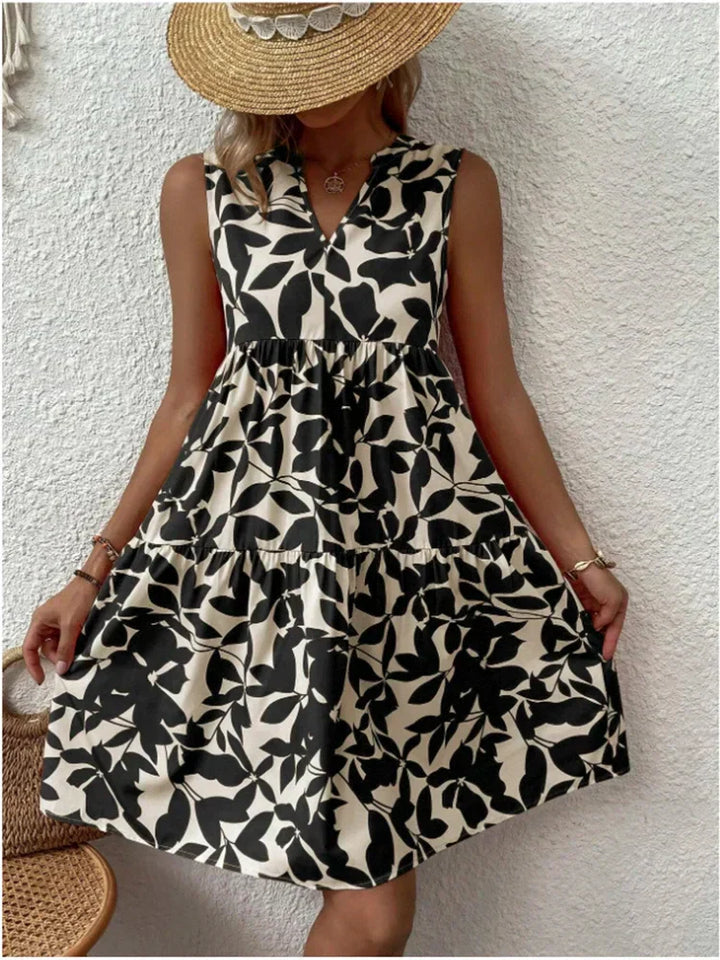 Grace™ Chic Ärmelloses Mini-Kleid