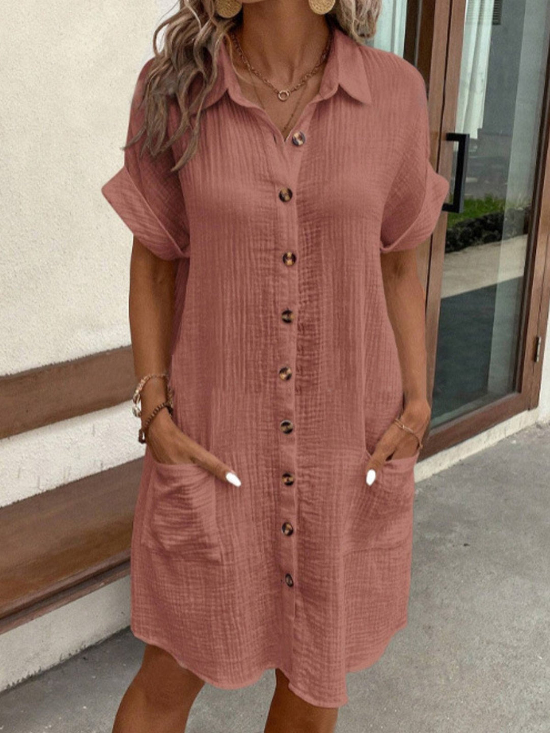 Dania™ Freizeit Polo Kleid