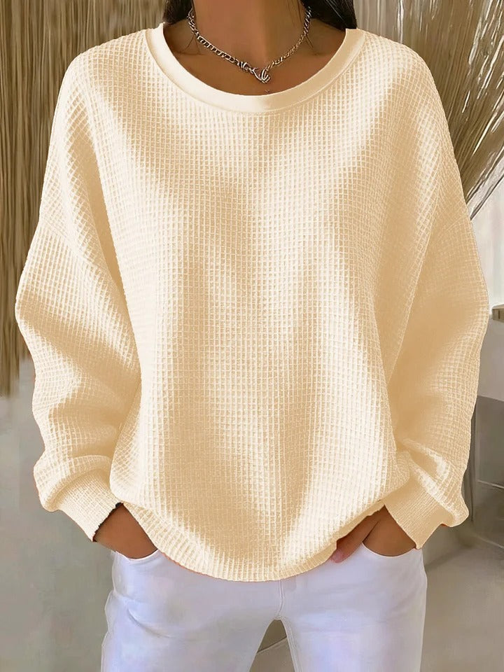 Elora - Texturiertes Sweatshirt für Damen