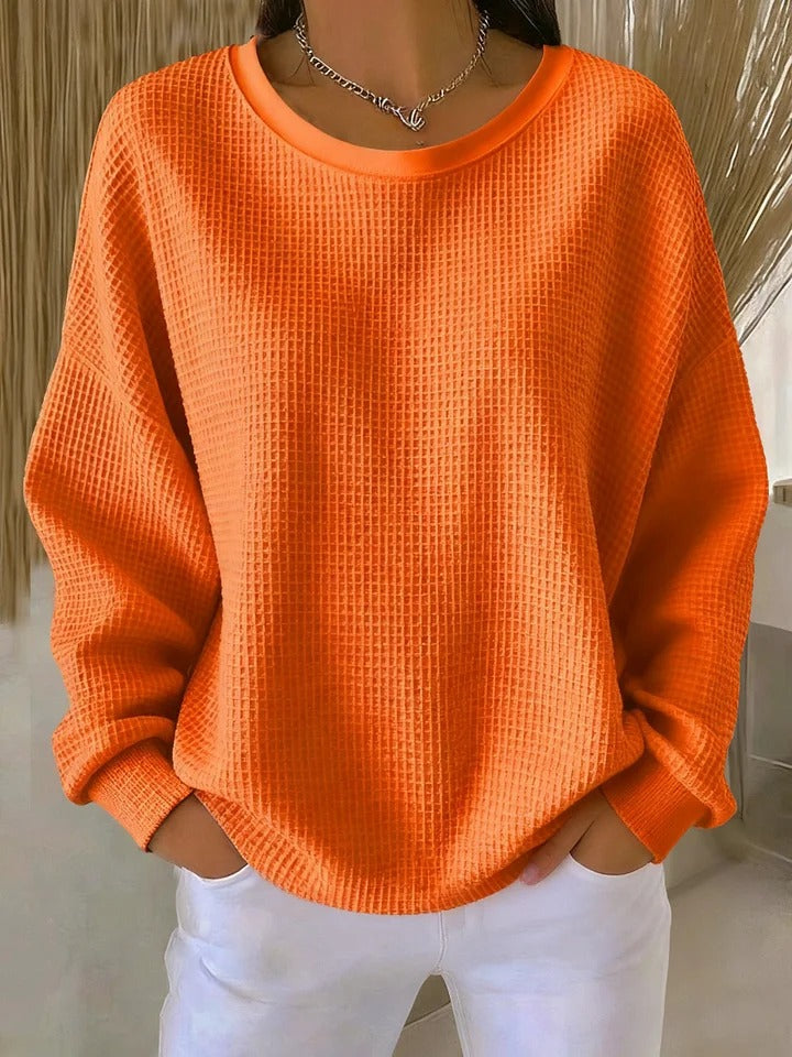 Elora - Texturiertes Sweatshirt für Damen