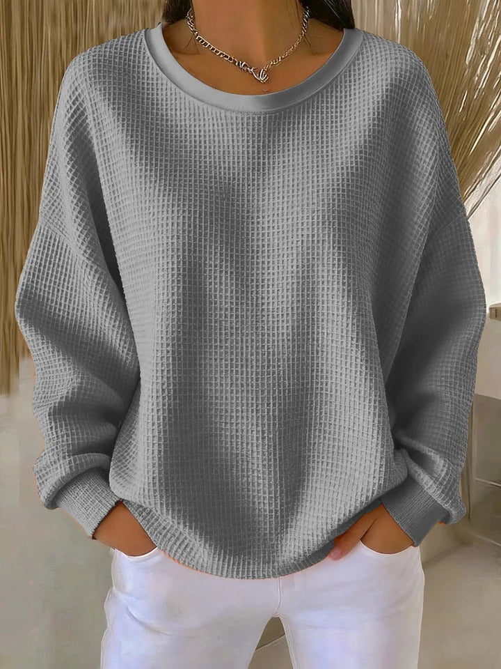 Elora - Texturiertes Sweatshirt für Damen